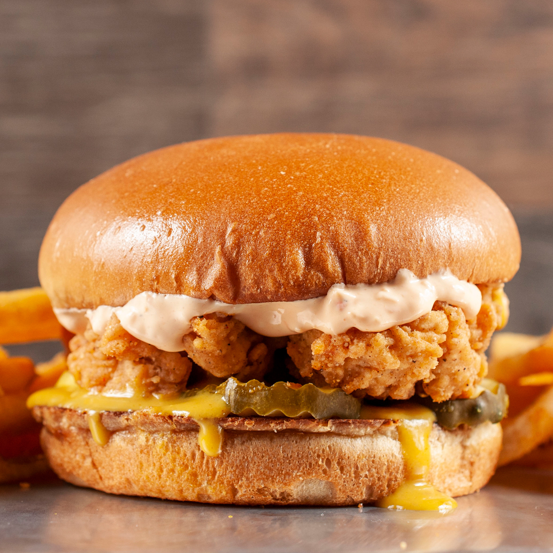 carolina bbq sandwich at comet chicken in fort collins and loveland, co